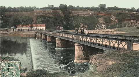pont de Lyvet en 1930, La Vicomté-sur-Rance