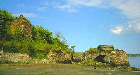 ruines du moulin de Fossemort  La Landriais