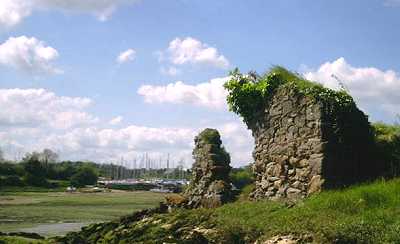 ruines du moulin à marée de La Herviais en Langrolay