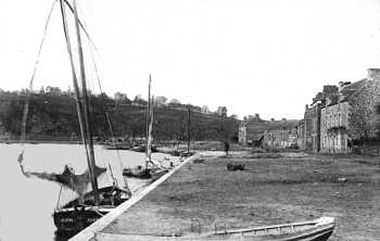 quai de Lyvet en 1900, La Vicomté-sur-Rance