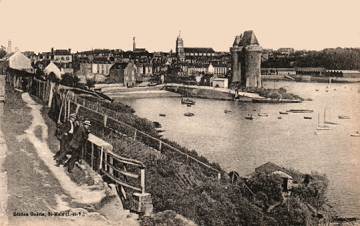 rade de Saint-Servan vers 1900