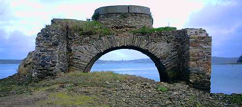 ruines du moulin de Fossemort  La Landriais